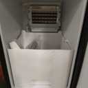 EdgeStar IB450BL 50 Lb. 15 Inch Wide Undercounter Clear Ice Maker - Black Stainless Steel