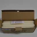 flamecan Ivory Taper Candles, Set of 20 Unscented and Smokeless 10 Inch Taper Candles Long Burning, Paraffin Wax with Cotton Wicks for Burning Approxinately 7-8 Hours Time