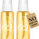 Travel Size Toiletry Bottles, Compatible with Sol de Janeiro 62 Perfume, TSA Approved Leak-Proof Empty Spray Bottle, Refillable Containers for 3 OZ & 8.1 OZ, 2 Packs, Only Bottles No Perfume