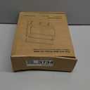 Key and Mail Holder for Wall, Key Holder with Chalkboard and Long Storage Box, Key Hanger with 3 Sturdy Hooks for Coat, Dog Leash, Entryway Mail Organizer (Brown)