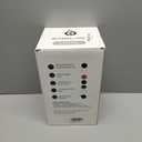 IDEUS Thermal Coffee Carafe 68oz (2,000ml), Stainless Steel Double Wall Insulated Vacuum Flask, Water Jug Coffee Server and Beverage Dispenser, Heat and Cold Retention (White-Silver, 68oz (2,000ml))