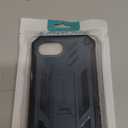 FNTCASE for iPhone 16e Phone Case: Military Grade [Built-in Screen Protector] [Kickstand] Matte Textured Drop Proof Protection Cover | Rugged Shockproof TPU Protective Sturdy Cases 2025 - Blue | Military Grade, with Kickstand, Matte Textured, Rugged, Shockproof