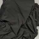 Wolkemer Fitted Rectangle Tablecloth Spandex Stretch Black Cocktail Table Cover Elastic Edge Topper Cap for Dining Wedding Party Picnic 42 x 72 Inch