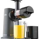 Ninja NeverClog Cold Press Juicer, 24oz Jug, 36oz Pulp, Charcoal, JC151