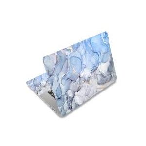Laptop Decal Sticker Skin Cover, 11.6”12" 13" 13.3" 14" 15" 15.4" 15.6 inch Laptop Netbook Vinyl Skin Sticker Cover Art Notebook PC Protector (2 Wrist Pad Included), Removable Reusable, Blue Marble