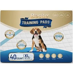 Extra Large Absorbent Training Pads for Dogs Puppy Training Potty Pads, 40 Count