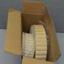 Lullaby 60PCS Ivory Scalloped Plastic Plates with Gold Rim, Disposable Elegant Plates Include 30pcs Dinner Plate 10.25", 30pcs Plastic Dessert Plate 7.5", Perfect for Wedding and Party