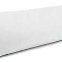 MoonRest® Premium Lumbar Polyester 100% Cotton Fabric Filled with 100% Pure Virgin Synthetic Fiberfill Decorative Throw Pillow Insert Stuffer Form for Sofa Couch Cushion Bedroom 16x36”