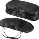 Mudder Blindfold Eye Mask Shade Cover for Sleeping with Nose Pad, 10 Pack