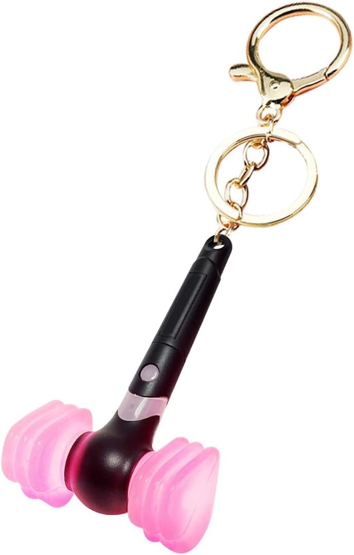 2 x Luminous Keychain for Women Backpack Tote Handbag Charm Decor Accessories