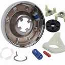 Seentech 285753A Motor Coupling Kit & 285785 Washer Clutch Kit - Fit for Whirlpool Kenmore Washers, Replaces 285331 3351342 3946794 3951311 AP3094537