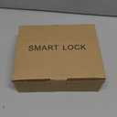 Fingerprint Door Lock, Smart Door Knob, Keyless Entry Door Lock with Handle, Fingerprint, Passcode, Keypad, APP, IC Card for Bedroom, Apartment, Hotel, Office (Black)