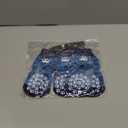 EXPAWLORER Anti Slip Dog Socks to Prevent Licking Paws, Dog Shoes for Hot Pavement, Dog Booties for Small Medium Large Senior Dogs, Traction Control Boots & Paw Protectors for Hardwood Floors (Large (4 Count), Blue)