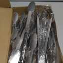 Chengu 12 Pack Stainless Steel Kitchen Tongs 7/9/12 Inches Food Serving Clip Kitchen Cooking Tongs High Heat Resistant Clips for Cooking Non Stick Locking Grill Salad (Black)