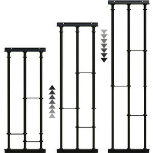 SWB Adaptable Window Bars Security for Windows - Model B | Easy DIY Installation | Suitable for Both Frame and Wall | Telescopic System | Patented Security Innovation