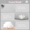 Cooling Ear Piercing Pillow for Side Sleepers, Earring Pillow with Hole for Sleeping, Washable Donut Pillows for Piercing, Cnh, Headphone, Ear Pain and Pressure Relief, Gray