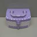 GirlsHome Kids Makeup Set for Girl 56 Pcs Washable Real Cosmetic, Non-Toxic Frozen Toys Toddler Makeup Kit, Frozen Princess Dress up Kit Christmas & Birthday Girl Gift for 3-12 (Frozen Purple)