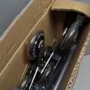 Heavy Duty 3 in 1 Shopping Cart, Foldable Hand Truck with 6 Wheels, 110 lbs Grocery Cart, Portable Utility Dolly, Waterproof Bag for Moving, Camping (Navy Blue)