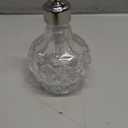 YunNasi Soap Dispenser with Stainless Steel Pump, Clear Crystal Design, Vintage and Elegant, Refillable Liquid Hand Soap Dish Soap Dispensers for Bathroom Counter, Kitchen Sink (Style 1)