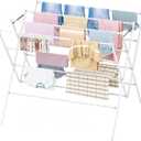 Drying Rack Clothing,35.4in Long Drying Poles Large Clothes Drying Rack, 38.2in
