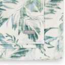 Tommy Bahama - Throw Blanket, Plush Fleece Bedding, Tropical Bedding Set for Bed or Couch (Wallpaper Leaves Green, 50" x 70")