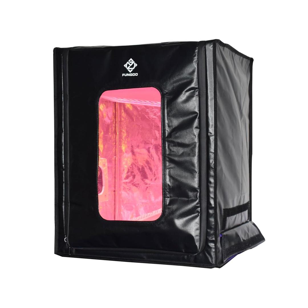DIY Enclosure with Cooling Fan for DIY Shoe Icing Box Make Yellow/Oxidized Soles White Again or Making DIY 3D Printer Curing Enclosure Curing Station (Without Lamp)