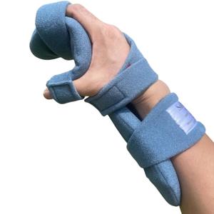 Functional Resting (WHFO) - Resting Hand Splint, Stroke Recovery, Adjustable Support Wrist and Hand Brace - Bend-to-Fit - Right Large
