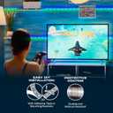 Monster Smart RGB+IC LED Strip Lights 25ft Sound Reactive Strip Lights for Bedroom, App & Voice Control, RGB Light Strip for Room, Alexa Google Home, Razer Chroma Sync - 230 RGB+IC LED Lights