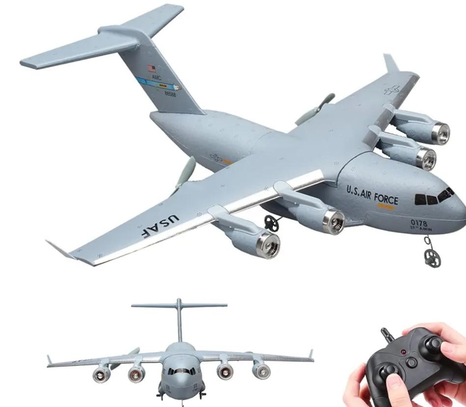 RC Plane,Remote Control Airplane Ready to Fly,2 Channels RC Airplane C17,Remote Control Plane for Boys Kids Adults Beginner