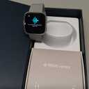 Fitbit Versa Smart Watch, Gray/Silver Aluminium, One Size (S & L Bands Included)