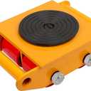 Machine Skates, 6T Machinery Skate Dolly, 13200lbs Machinery Moving Skate, Machinery Mover Skate with 360 Rotation Cap, Heavy Duty Machine Dolly Skate for Industrial Moving Equipment