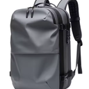 OUTWALK 2021 Mens Luxury Business Backpack Smell Proof 17 Inch Travel Laptop bag Large Capacity Vacuum Compression Backpack (Grey)