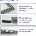 W10830162 Refrigerator French Door Gasket Seal Fit for Whirlpool Kenmore