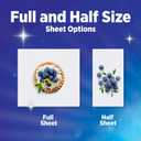 Sparkle Pick-A-Size Paper Towels, 6 Double Rolls (660 Sheets Total) - Strong 2-Ply Towels for Kitchen Cleanup and Everyday Messes