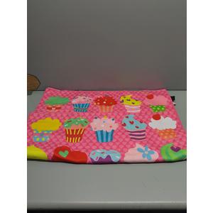 cabanana Sand Resistant Beach Towel - Quick Dry Microfiber Beach Towel 60x30 Inches Sandproof Pool Towels, Thin Lightweight Compact for Travel Swimming Bath for Adults Women Men (Cupcake)