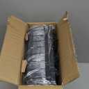 PXRACK Under Sink Organizer, Adjustable Height, 2-Pack 2 Tier Pull Out Under Cabinet Organizer, Slide Out Thickened Metal Under Sink Storage for Kitchen Bathroom Laundry Pantry Cabinet, L, Black