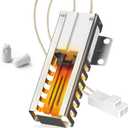 Upgraded W11208965 Gas Range Oven Igniter Fit for Whirlpool Amana Gas Range Oven Ignitor Replacement W11506321 W11590294 W11613927 W10914411 4977065 AP7193166 PS16744629 for Range Gas Stove