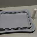 Pee Pad Holder, Indoor Potty Tray for Puppy and Small Size Dog with Pee Wall, Non-Skid Feet, 20 * 15.4 * 1.4 inch (Large)