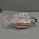 96PCS Rose Gold 40th Birthday Party Paper Plates and Napkins Forty Years Old Table Decorations 40th Birthday Disposable Dessert Tableware Set Serves 24 Guests Girl Ladies Women Party Supplies Favors