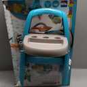 Smoby Cleaning Trolley - Toy Vacuum Cleaner with Realistic Lights & Suction Sounds - Toddler Broom, Mop, Brush, Dustpan, Toy Empty Packaging, Kids Real Cleaner Pretend Play Set, Age 3+