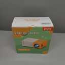 PVO Projector WiFi Portable Mini Projectors 1080P, Phone Screen Can Be Mirrored to Video Projector via WiFi, Movie Projectors Compatible with Smartphone/ Tablet/ Laptop/TV Stick/PS/Type-C/USB Drive