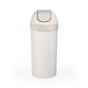 Umbra Venti Trash Can, Swing Top Lid Kitchen Garbage Can, 16 Gallon, Sand