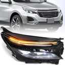 Headlight Compatible with Chevy Equinox 2022 2023 2024 Passenger