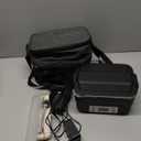 EAST OAK XL 6.3-Cup Cordless Electric Lunch Box for Adults, Heated Lunch Box for Men with Scheduled Heating, Portable Car Food Warmer with Utensils, Two-Tier Bag, Removable Divider (Extra Large, Black)