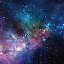 AOFOTO 10x7ft Deep Space Galaxy Nebula Backdrop Universe Sparkling Galactics Starry Sky Milky Way Stars Background for Photography Kid Adult Birthday Party Events Decoration Photo Studio Prop Vinyl