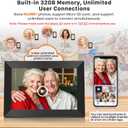 Uhale Digital Picture Frame WiFi 10.1 Inch, Electronic Photo Frames 1280 x 800 HD IPS Touch Screen, Auto Rotate, Slideshow, Share Photos/Videos from Phone Instantly