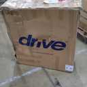 Drive Medical Blue Streak Lightweight Foldable Wheelchair for Adults, Seniors, and Disabled - Swing-Away Elevating Leg Rests and Flip-Back Padded Arms - Black/Blue (20 Inch)