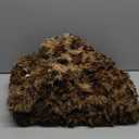 XeGe Cheetah Print Fluffy Faux Fur Duvet Cover Set, 2 Pieces Soft Plush Shaggy Farmhouse Fuzzy Bedding Set(1 Faux Fur Leopard Print Comforter Cover + 1 Furry Pillowcase), Zipper Closure(Twin, Brown)