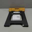 Vigar Compact Step Stool Foldable, 12-1/2-inch Step Stools for Adults up to 330 Pound, Lightweight Stool, Non-Slip Folding Step Stool, Black, Bamboo Print on Top