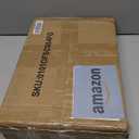 YINMIT Vinyl Record Storage, Large LP Vinyl Record Storage Crate, Metal & Wooden Record Holder, Cube Record Organizer Box, Holds up to 80+ Records